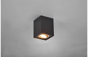 Σποτ Φωτιστικό Οροφής 1xGU10 Κινητό Biscuit Trio Lighting-613000180-Μαύρο-Χρυσό 613000180