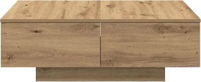 vidaXL Τραπεζάκι Σαλονιού Artisan Δρυς 90x60x31 εκ. Επεξ. Ξύλο