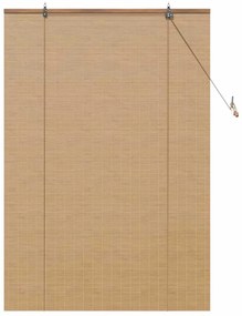 vidaXL Ρόλερ Καφέ 100 x 160 cm Μπαμπού