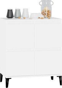 vidaXL Συρταριέρα Λευκή 60 x 35 x 70 εκ. από Επεξεργασμένο Ξύλο