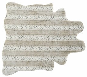 Χαλί DKD Home Decor 160 x 150 x 2 cm Μπεζ πολυεστέρας Με τα μαλλιά