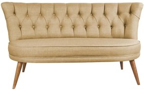 Καναπές Διθέσιος Richland Loveseat 558ZEN1212 140x71x80cm Milky Brown