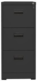 vidaXL Αρχειοθήκη Ανθρακί 46 x 62 x 102,5 εκ. από Ατσάλι