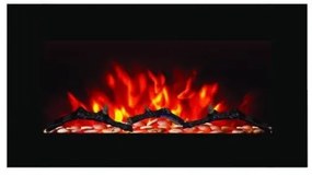 Ηλεκτρικό Τζάκι Επιτοίχιο 2000W EX150-SLIM3DLOG L.E.D EX150-SLIM3DLOG Hitense-EX150-SLIM3DLOG-Μαύρο EX150-SLIM3DLOG