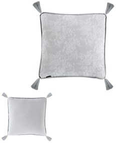 Διακοσμητικό Μαξιλάρι Με Γέμισμα Follie Light Grey 50x50 - Kentia