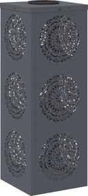 vidaXL Ηλιακό LED Φως Δρόμου 2 pcs Θερμό λευκό 18 x 18 x 50 εκ.