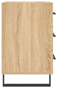 vidaXL Κομοδίνο Sonoma Δρυς 40 x 40 x 66 εκ. από Επεξεργασμένο Ξύλο