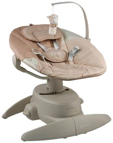 Ηλεκτρικό Ρηλάξ Με Μουσική (0-6 Μηνών/Έως 9kg) Bebe Stars Cozy Mocha 254-182