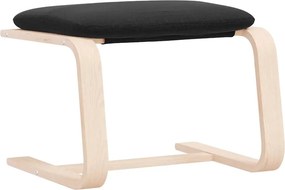 vidaXL Υποπόδιο Μαύρο 51 x 41 x 40 εκ. Υφασμάτινο