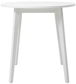 Τραπέζι Boston 366, Άσπρο, 76cm, 13 kg, Ινοσανίδες μέσης πυκνότητας, Φυσικό ξύλο καπλαμά | Epipla1.gr