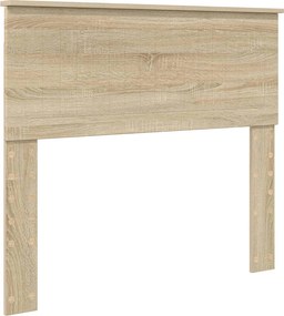 vidaXL Σκελετός Κρεβατιού Sonoma Δρυς 100 x 200 cm Επεξεργασμένο Ξύλο