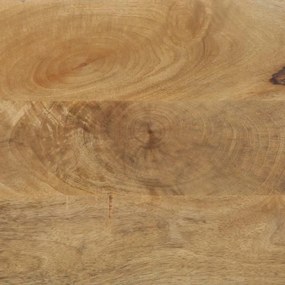 Sideboards 2 τεμάχια καφέ 60x33x75 cm μασίφ ξύλο Mango - Καφέ