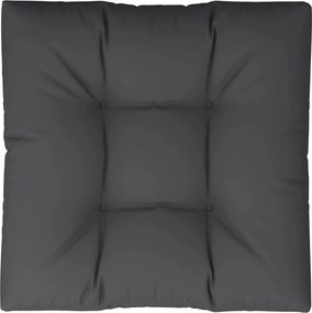 vidaXL Μαξιλάρι Παλέτας Μαύρο 80 x 80 x 12 εκ. Υφασμάτινο