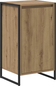 vidaXL Πλαϊνό γραφείο Artisan Δρυς 43 x 36 x 75,5 εκ.
