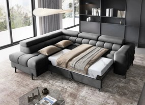 Γωνιακός καναπές Ferucce-Anthraki-Αριστερή