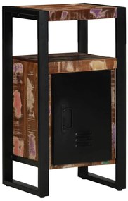 vidaXL Ντουλάπα Μπάνιου Καφέ 40 x 35 x 75 εκ Μασίφ ανακυκλωμένο ξύλο