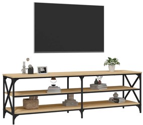 vidaXL Έπιπλο Τηλεόρασης Sonoma Δρυς 160x40x50 εκ. Επεξ. Ξύλο