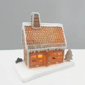 Χριστουγεννιάτικο Διακοσμητικό Gingerbread Σπίτι