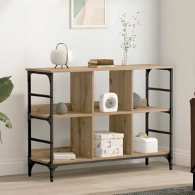 vidaXL Πλαϊνό γραφείο Artisan Oak 102 x 32 x 73,5 εκ