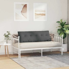 vidaXL Μαξιλάρι Πλάτης Σκούρο Γκρι 140 x 50 x 19 cm ύφασμα