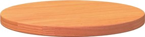 vidaXL Επιφάνεια Τραπεζιού Στρογγυλή Καφέ Κερ. Ø40x2,5 εκ Μασίφ Πεύκο
