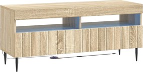 vidaXL 5 Τεμάχια LED Τηλεοπτικού Ντουλαπιού Sonoma Δρυς