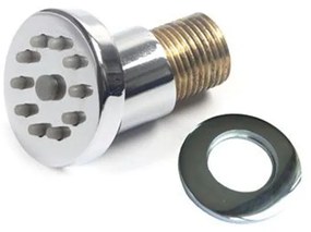 Μίνι Jet Ντους Στρογγυλό CFN11R Chrome Praxis Brass