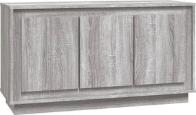 vidaXL Ντουλάπι Γκρι Sonoma 102x35x55 εκ. από Επεξεργασμένο Ξύλο