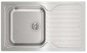 Teka Classic 1B 1D Λείος Ένθετος Νεροχύτης