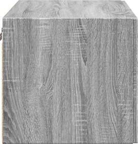 vidaXL Ντουλάπι Τοίχου Γκρι Sonoma 80x42,5x40 εκ. Επεξεργασμένο Ξύλο