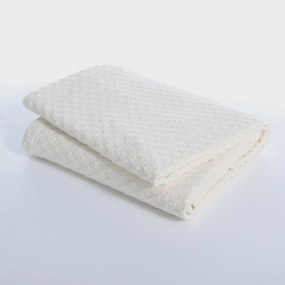 Κουβέρτα Πικέ Μονή (160x240) Nef-Nef Homeware Elmer Off White
