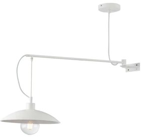 Φωτιστικό Τοίχου - Απλίκα I-Eldorado-AP-BCO E27 128x83x30cm White Luce Ambiente Design