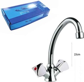 Μπαταρία Κουζίνας Δίχειρη - Kitchen Faucet Double Handle