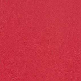 vidaXL Πολυθρόνα Μπάρελ με Υποπόδιο Κόκκινη από Συνθετικό Δέρμα