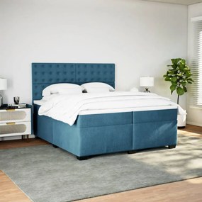 ΚΡΕΒΑΤΙ BOXSPRING ΜΕ ΣΤΡΩΜΑ ΜΠΛΕ 200X200 ΕΚ. ΒΕΛΟΥΔΙΝΟ 3293318