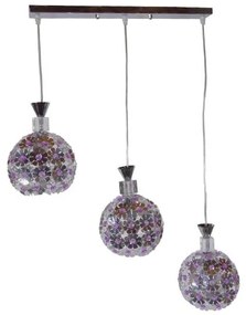 Φωτιστικό Οροφής - Ράγα Illume 01249 Silver GloboStar Metal