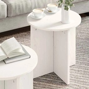 vidaXL Τραπεζάκι σαλονιού 2 pcs Λευκό 41.5 x 41.5 x 41 εκ