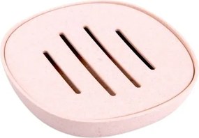 Σαπουνοθήκες μπάνιου πλαστικές - Σετ 9pcs - Light Pink - 21628