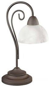 Φωτιστικό Επιτραπέζιο Country R5031-24 1xE14 40W 15x40cm Rusty RL Lighting Metal, Glass