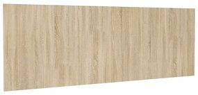 vidaXL Κεφαλάρι Κρεβατιού Sonoma Δρυς 240x1,5x80 εκ. από Επεξεργ. Ξύλο