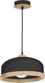 Κρεμαστό Φωτιστικό Studio Ø32cm Μαύρο