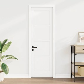 vidaXL Εσωτερική Πόρτα Λευκό 61 x 198,5 εκ. Κόντρα πλακέ