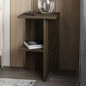 Κομοδίνο Καρυδί FLEPRU 36x36x60