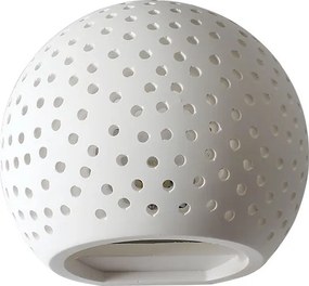 Απλίκα Τοίχου Aca Ibon G85321W Gypsum