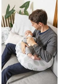 Μαξιλάρι θηλασμού “SOFTY LEAVES AQUA GREEN” Doomoo