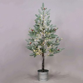 Χριστουγεννιάτικο Δέντρο Flower Tree With Cherry &amp; Pot Led X10168144 120cm 1,35W Multi Aca