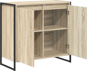 vidaXL Βοηθητικό ντουλάπι Σονόμα 79 x 36 x 75 εκ Επεξεργασμένο ξύλο