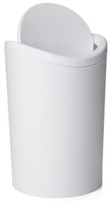 Κάδος Απορριμμάτων Swing Bin 06725.001 White Plastic