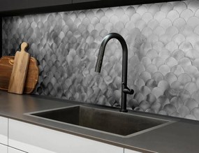 Αυτοκόλλητα πλακάκια Douceur d'intérieur - 25x25cm - 4τμχ - Γκρι