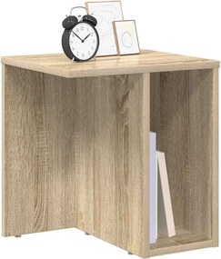 vidaXL End Table Δρύς Sonoma 37 x 32 x 40 εκ Επεξεργασμένο ξύλο